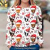 Basenji Snow For Christmas Gifts Knitting Pattern Sweater