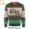 Beetlejuice Christmas Ugly Wool Knitted Sweater