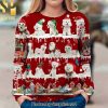 Bichon Frise Dog Christmas Ugly Wool Knitted Sweater