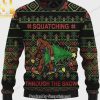 Bigfoot Lovers 3D Printed Ugly Christmas Sweater