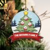 Gift For Family, Personalized Acrylic Ornament, Custom Image Kids Ornament, Christmas Gift