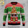 Black Cat Meomy Christmas And A Happy Purr Year Ugly Christmas Sweater