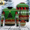 Black Cat Meowy Christmas For Christmas Gifts Ugly Xmas Wool Knitted Sweater