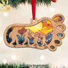 Gift For Family, Personalized Mixed Ornament, Bear Family Suncatcher Ornament, Christmas Gift