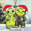 Grinch And Pikachu Christmas Gifts Ornament