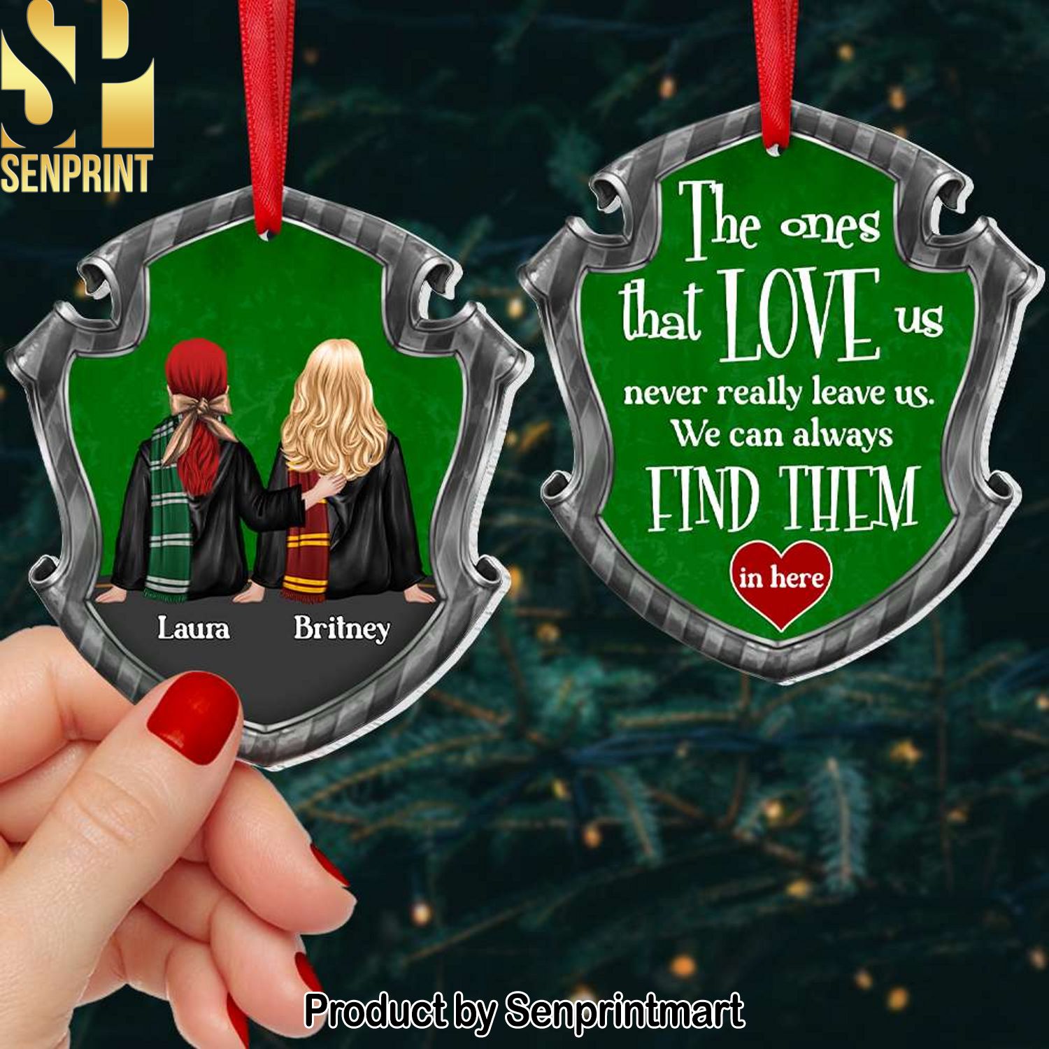 Harry Potter, We Can Always Find Them, Personalized Ornament, Gifts For Witchy Friend