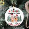 Highland Cow Family Personalized Wood Ornament, Christmas Gift For Family
