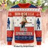 Bruce Springsteen Ugly Christmas Holiday Sweater