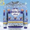 Busch Light Bad Night To Be A Busch Light 6 Pack Ugly Christmas Sweater