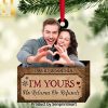 I’m Yours, No refund, Couple Gift, Personalized Ceramic Ornament, Old Couple Ornament, Christmas Gift