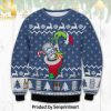 Busch Light Grinch For Christmas Gifts Ugly Christmas Wool Knitted Sweater