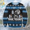 Busch Light Titties Funny For Christmas Gifts Ugly Christmas Wool Knitted Sweater