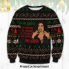 Cardi B Meme For Christmas Gifts Ugly Christmas Wool Knitted Sweater