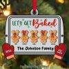 Let’s Get Crackin And Save Santa The Trip Personalized Ornament Acrylic Custom Shape Ornament Gift For Him Gift For Her Christmas Gift Couple Ornament