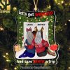 Let’s Get Toasted Save Santa The Trip, Medallion Acrylic Ornament, Gifts For Friend