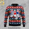 Carta Blanca Beer Christmas Ugly Wool Knitted Sweater