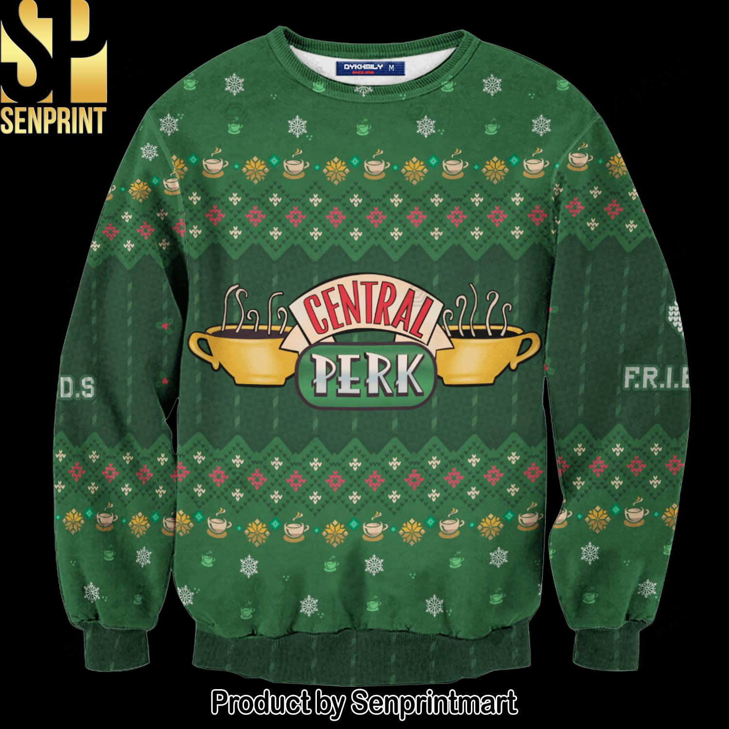 Central Perk For Christmas Gifts Ugly Christmas Holiday Sweater