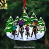 Motocross Couple We’re Together We’re A Team, Personalized Ornament, Gifts For Couple