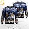 Chicago Police Ford Police Interceptor Utility For Christmas Gifts Christmas Ugly Wool Knitted Sweater