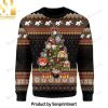 Christmas Cat Pizza For Christmas Gifts Ugly Christmas Holiday Sweater