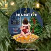 Our Christmas Together, Couple Gift, Personalized Acrylic Ornament, Couple Decorating Xmas Tree Ornament, Christmas Gift