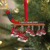 Personalized Grinch And San Francisco 49ers, Christmas Wish Acrylic Ornament For Trustworthy Sport Fan