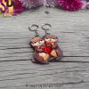 Personalized Otter Couple Keychains Couple Gift