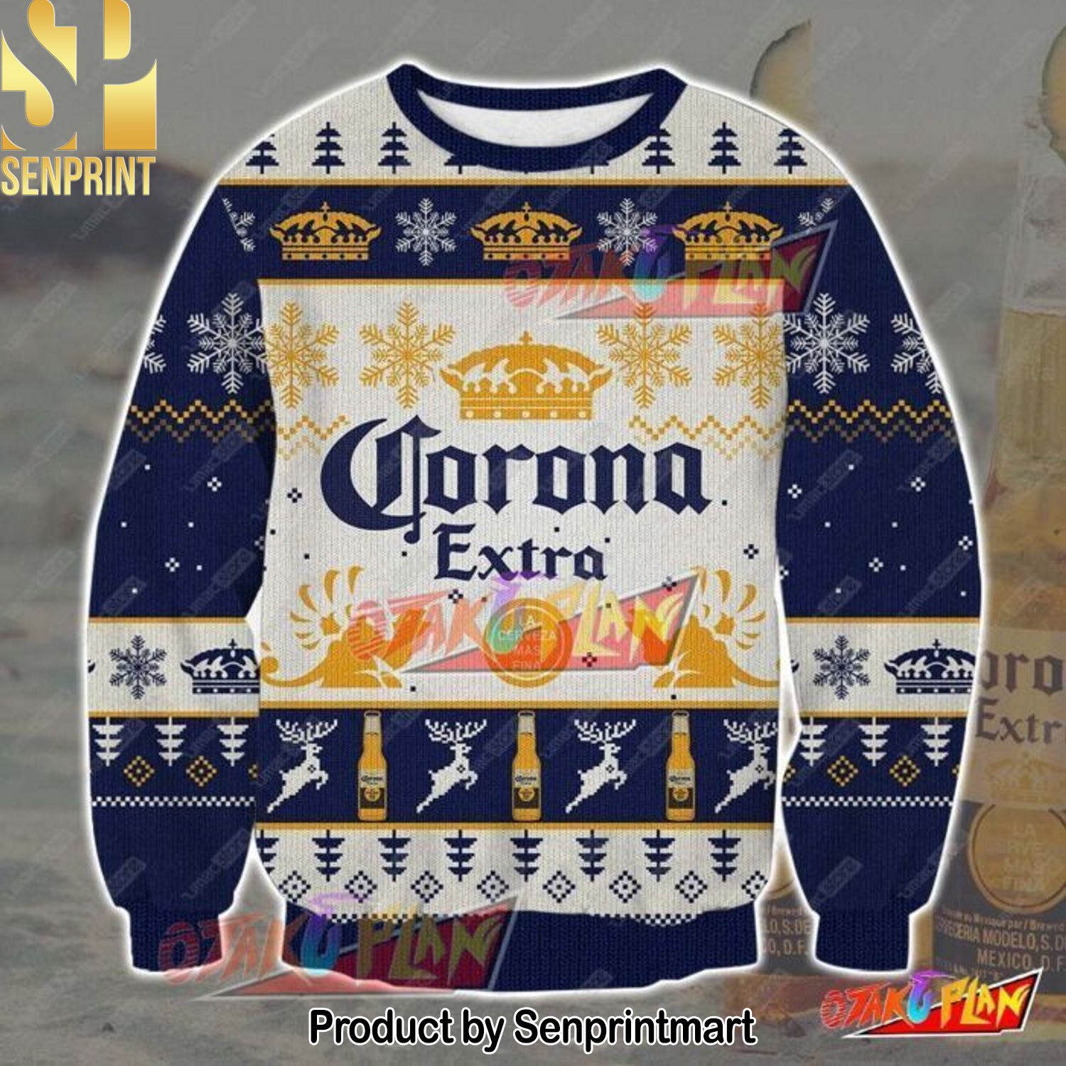 Corona Extra For Christmas Gifts Ugly Christmas Sweater