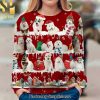 Coton De Tulear Christmas Ugly Wool Knitted Sweater