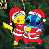 Pikachu And Baby Yoda Christmas Gifts Ornament