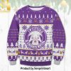 Crown Royal Stitch Ugly Xmas Wool Knitted Sweater