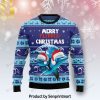 DN Drinkerbell Christmas Blue Pink For Christmas Gifts 3D Printed Ugly Christmas Sweater