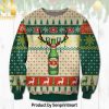 Don’t Hang Up Scream Ugly Christmas Wool Knitted Sweater