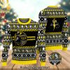 Elijah Craig Kentucky Straight Bourbon Whiskey For Christmas Gifts Ugly Xmas Wool Knitted Sweater