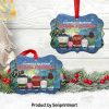 Truck Driver Personalized Duck Christmas Ornament Couple Gift For Truck Driver