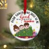 When Someone You Love Becomes A Memory, Gift For Family, Personalized Wood Ornament, Heaven Family Suncatcher Ornament, Christmas Gift