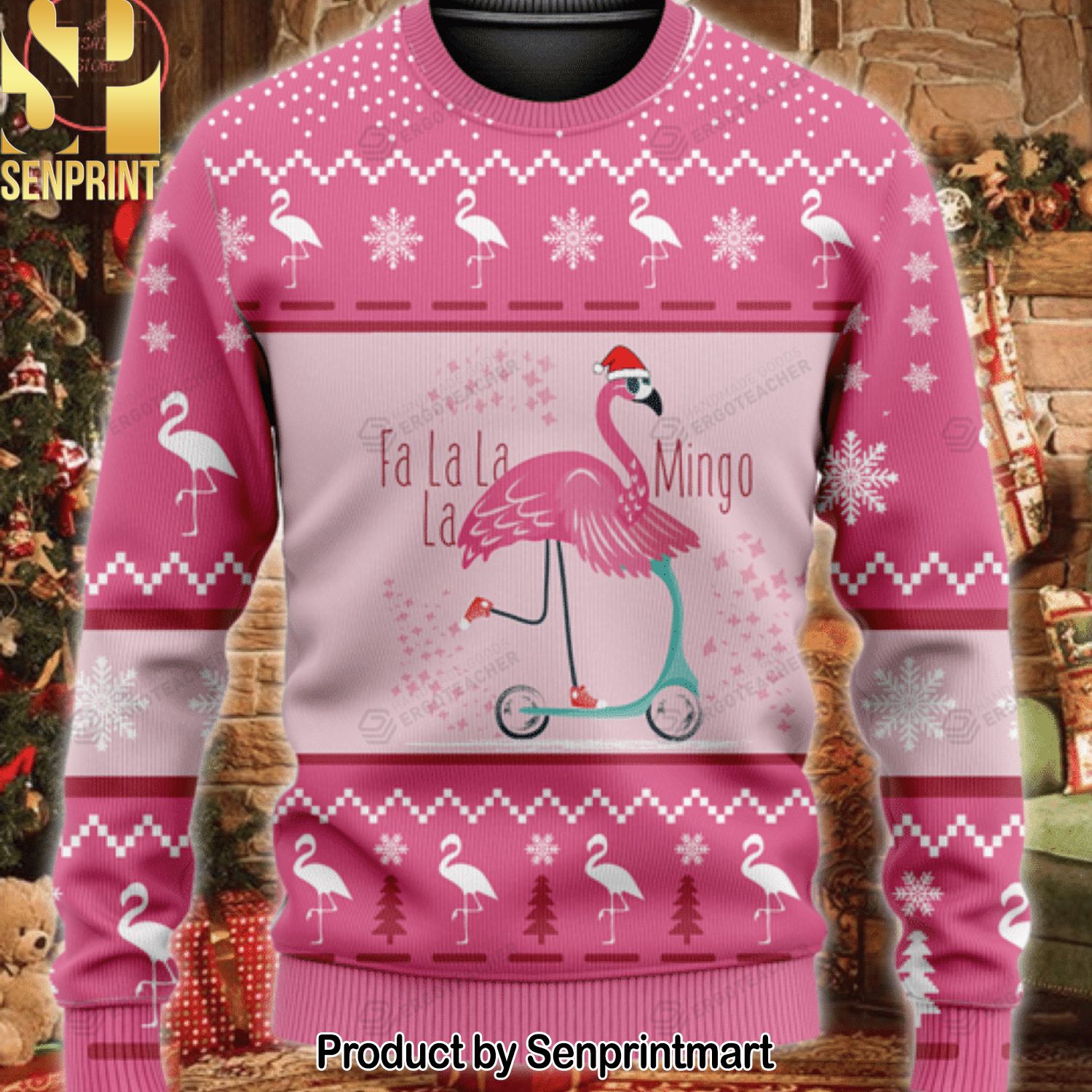 Fa La La La Mingo For Christmas Gifts Ugly Christmas Sweater