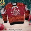 FIRE LEOPARD Knitting Pattern Ugly Christmas Holiday Sweater