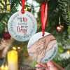 Yes, You’re A Jerk But So Am I, Couple Gift, Personalized Acrylic Ornament, Funny Old Couple Ornament, Christmas Gift