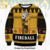 Fireball Grinch For Christmas Gifts Ugly Christmas Holiday Sweater