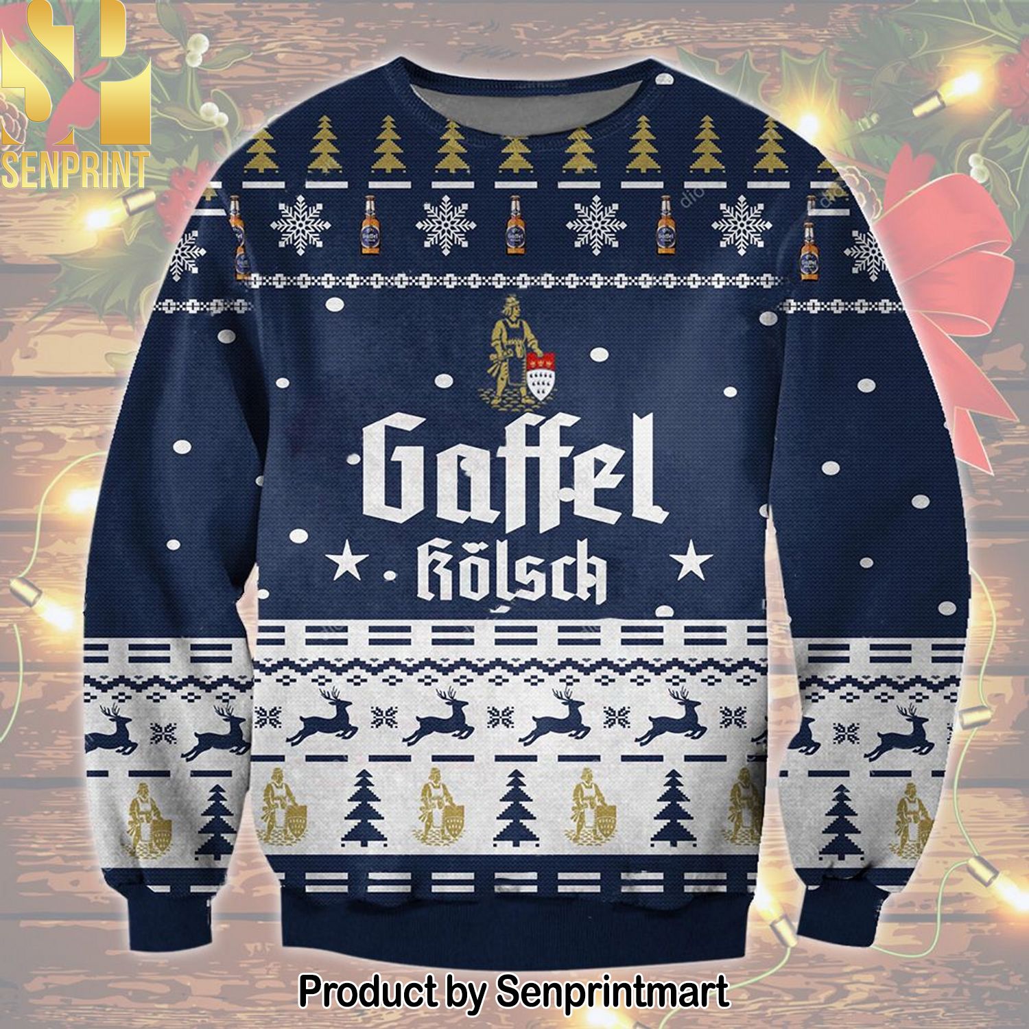 Gaffel Kolsch For Christmas Gifts Ugly Christmas Holiday Sweater