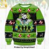 German Shorthaired Pointer Halloween Pumpkin Christmas Ugly Wool Knitted Sweater