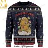 Ginjas Funny Ugly Xmas Wool Knitted Sweater