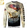 God Bless America Ugly Christmas Holiday Sweater