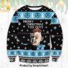 Goldschlager Cinnamon Schnapps Liqueur Knitting Pattern Ugly Christmas Sweater