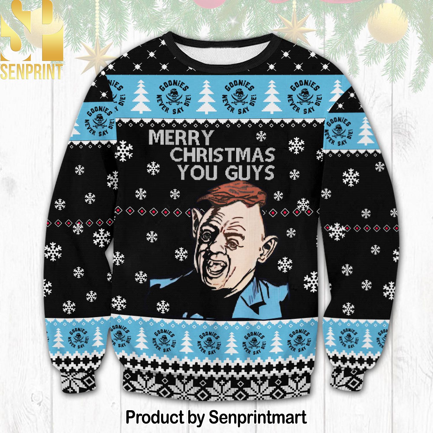 Goonies Knitting Pattern 3D Print Ugly Sweater