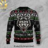 Green Power Rangers For Christmas Gifts Knitting Pattern Sweater