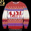 Gryffindor Custom Name Ugly Christmas Sweater