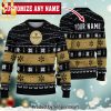Guinness Make Me High Ugly Xmas Wool Knitted Sweater