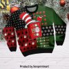 Ho Ho Ho Ho My Joint Dank Knitting Pattern Ugly Christmas Holiday Sweater